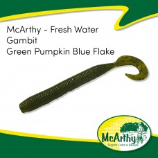McArthy Fresh Water - Gambit - Green Pumpkin Blue Flake