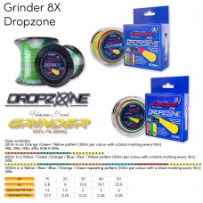 Grinder DropZone 8X Multi Colour Braid