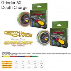 Grinder Depth Charge 8X Multi Colour Braid