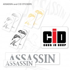 ASSASSIN & CID Stickers